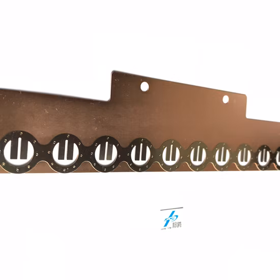 Électrique 20A à 4000A Sangle de mise à la terre Connecteur de fil de tresse de cuivre flexible Barre omnibus en cuivre plat étamé