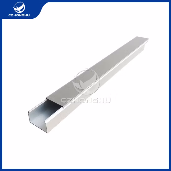 Chemin de câbles à fibres optiques perforé en alliage d'aluminium pour extérieur robuste